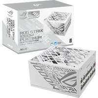 ASUS ROG Strix 1000W Platinum White Edition (ROG Equalizer), Alimentatore PC bianco