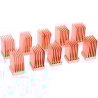 Alphacool 17425 parte e accessorio del sistema di raffreddamento del computer Dissipatore, Dissipatore di calore rame, Dissipatore, Rame, Rame, 6,5 mm, 6,5 mm, 10 pz