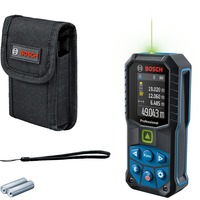 Bosch GLM 50-27 CG Professional Distanziometro laser Nero, Blu 50 m, Telemetro blu/Nero, Distanziometro laser, cm, ft, ingresso, m, mm, Nero, Blu, Digitale, IP65, 50 m