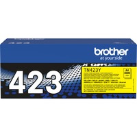 Brother TN-423Y cartuccia toner 1 pz Originale Giallo 4000 pagine, Giallo, 1 pz