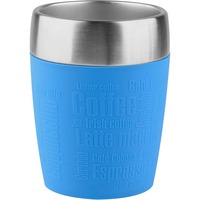 Emsa TRAVEL CUP tazza Blu blu/in acciaio inox, Singolo, 0,2 L, Blu