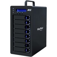 HighPoint RocketStor 6438TS External SAS/SATA RAID Tower, Disk enclosure Nero