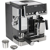 Ninja ES701EU, Macchina per espresso accaio/Nero