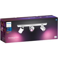 Philips Hue White & Color Ambiance Argenta 3er-Spot, Luce LED bianco