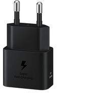 Samsung Caricabatterie Super Fast Charging (25W) con cavo da USB Type-C a USB Type-C Nero, Interno, AC, USB, 5 V, 1 m, Nero