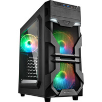 Sharkoon VG7-W RGB Ricondizionato, Chassis Tower Nero