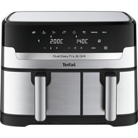 Tefal Easy Fry & Grill EY905D, Friggitrice ad aria calda accaio/Nero