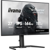 iiyama G-MASTER GB2741QSU-B1 Monitor PC 68,6 cm (27") 2560 x 1440 Pixel 4K Ultra HD LED Nero, Monitor di gioco Nero (opaco), 68,6 cm (27"), 2560 x 1440 Pixel, 4K Ultra HD, LED, 1 ms, Nero
