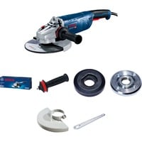 Bosch GWS 24-230 P smerigliatrice angolare 23 cm 6500 Giri/min 2400 W 5,9 kg blu, 6500 Giri/min, 23 cm, AC, 5,9 kg, Motore senza spazzole