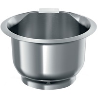Bosch MUZS2ER accessorio per miscelare e lavorare prodotti alimentari Ciotola, Ciotola di mescolanza accaio, Ciotola, Acciaio inossidabile, Acciaio inossidabile, 250 mm, 250 mm, 160 mm