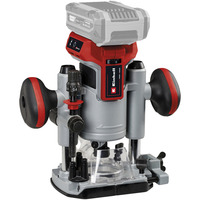 EINHELL Fresatrice superiore e fresatrice per bordi professionale a batteria TP-RO 18 Set Li BL - Solo, Router rosso