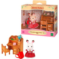 EPOCH Sylvanian Families - Set scrivania sorella coniglio di cioccolato, Giochi di costruzione 