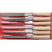 GEDORE set di lime per chiavi rosse, 6 pezzi, File 