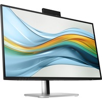 HP Series 5 Pro Monitor per videoconferenze serie 5 Pro QHD USB-C da 27" – 527pm, Monitor LED Nero/Argento, 68,6 cm (27"), 2560 x 1440 Pixel, Quad HD, LCD, 5 ms, Nero