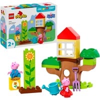 LEGO DUPLO Il giardino e la casa sull’albero di Peppa Pig, Giochi di costruzione Set da costruzione, 2 anno/i, Plastica, 20 pz, 357 g