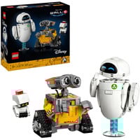 Disney | Pixar 43279 WALL-E e EVE, Kit di Modellismo per Adulti, Decorazioni per la Casa Fai da Te, Regalo da Collezione, Giochi di costruzione