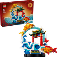 LEGO Festival cinesi Karpfen salta sopra la porta del drago, Giochi di costruzione 