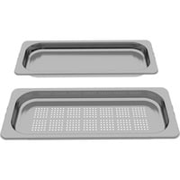 Neff Z1650DU0 accessorio e componente per forno Contenitore Gastronorm Acciaio inox, Allegato fumante accaio, Contenitore Gastronorm, Neff, Acciaio inox, Acciaio inox, 454 mm, 187 mm