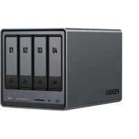 Ugreen NASync DXP4800 NAS Compatta N100 8 GB DDR5 0 TB UGOS Pro Nero NAS, Compatta, N100, 8 GB, DDR5, 0 TB