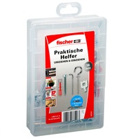 fischer Aiuti pratici, trasloco & ingresso, Tassello grigio chiaro/Rosso