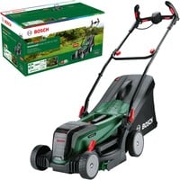 Bosch 37-550 Tagliaerba a spinta Batteria Nero, Verde, Rasaerba verde/Nero, Tagliaerba a spinta, 550 m², 37 cm, 2,5 cm, 7 cm, Lame rotanti