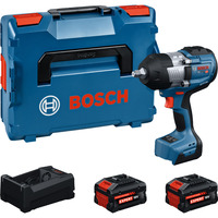 Bosch Avvitatore a impulsi a batteria GDS18V-1400 Professional, 18 Volt blu/Nero