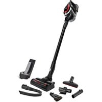 Bosch BSS81POW1 scopa elettrica Aspirapolvere elettrica Batteria Secco Nero 5 Ah, Aspirapolvere verticale Nero, Aspirapolvere elettrica, Nero, Secco, Filtro, Superfici rigide, Tappezzeria, Batteria