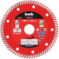 EINHELL Disco da taglio diamantato sottile, Ø 125 x 1,4 mm, Lama 