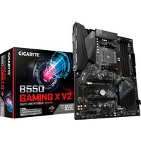 GIGABYTE B550 Gaming X V2 AMD B550 Socket AM4 ATX Nero, AMD, Socket AM4, 3rd Generation AMD Ryzen™ 3, 3rd Generation AMD Ryzen 5, 3rd Generation AMD Ryzen™ 7, 3rd..., DDR4-SDRAM, 128 GB, DIMM