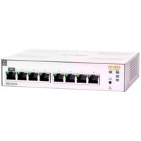 Hewlett Packard Enterprise Aruba Instant On 1830 8G Gestito L2 Gigabit Ethernet (10/100/1000), Interruttore Gestito, L2, Gigabit Ethernet (10/100/1000), Full duplex, Montaggio rack
