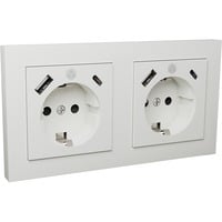 ICY BOX IB-MPS4200W-PD, Presa bianco