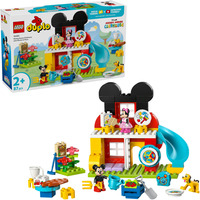 LEGO DUPLO Casa meravigliosa di Topolino con Minnie e Pluto, Giochi di costruzione 
