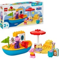 LEGO DUPLO Viaggio in barca di Peppa Pig, Giochi di costruzione Set da costruzione, 2 anno/i, Plastica, 23 pz, 442 g
