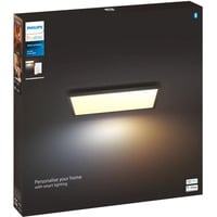 Philips White Ambiance Aurelle pannello quadrato XL, Luce LED Nero