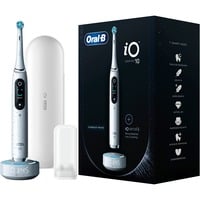 Procter & Gamble iO Series 10 Adulto Spazzolino rotante-oscillante Bianco, Spazzolino da denti elettrico bianco, Adulto, Spazzolino rotante-oscillante, Cura quotidiana, Pulito profondo, Cura gum, Sensibile, Sbiancante, Bianco, 2 min, Bianco