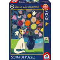 Schmidt Spiele Rosina Wachtmeister: Gatto bianco, Puzzle 