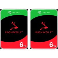 Seagate IronWolf NAS 2 x 6 TB SilentWolf Bundle, Hard-disk 