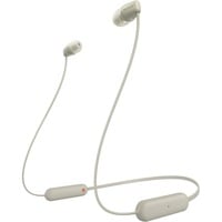 Sony WI-C100 Auricolare Wireless In-ear Musica e Chiamate Bluetooth Beige, Cuffie beige, Wireless, Musica e Chiamate, 20 - 20000 Hz, 20 g, Auricolare, Beige