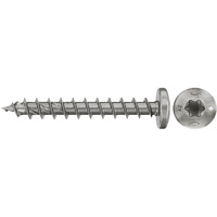 fischer Vite per pannelli truciolari PowerFast II 4,5x35 testa semitonda TX 