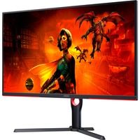 AOC G3 U32G3X/BK Monitor PC 80 cm (31.5") 3840 x 2160 Pixel 4K Ultra HD LED Nero, Rosso, Monitor di gioco Nero/Rosso, 80 cm (31.5"), 3840 x 2160 Pixel, 4K Ultra HD, LED, 1 ms, Nero, Rosso