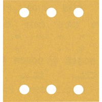 Bosch 2 608 900 894 fornitura per utensili rotanti per molatura/levigatura Legno Carta abrasiva, Foglio abrasivo Carta abrasiva, Legno, Bosch, Marrone, Rettangolare, 107 mm