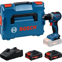 Bosch Avvitatore a batteria GSR18V-52 con 2 batterie 18 volt 2,0 ampere-ora in custodia L, Trapano avvitatore Vendita al dettaglio