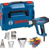 Bosch Soffiatore ad aria calda GHG 23-66 Professional + accessori 5 pezzi, Soffiatore d'aria calda blu/Nero