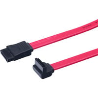 Digitus Cavo di collegamento SATA, connettore angolato a 90° rosso