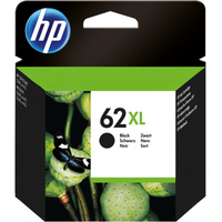 HP Cartuccia originale inchiostro nero ad alta capacità 62XL Alto, Nero, Inchiostro a base di pigmento, 600 ml, 1 pz, 600 pagine