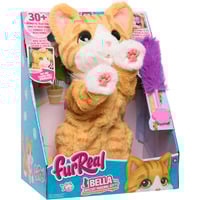 Just Play FurReal Bella, Peluche animali Gatto giocattolo, 4 anno/i, Interattivo, Stilo AA, Batterie incluse