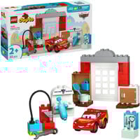 LEGO DUPLO La visita di McQueen all’officina di Doc, Giochi di costruzione Set da costruzione, 2 anno/i, Plastica, 35 pz, 552 g