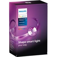 Philips Hue White & Color Ambiance Lightstrip Plus prolunga V4 1 metro, Striscia LED bianco