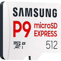 Samsung P9 Express 512 GB microSDXC, Scheda di memoria bianco