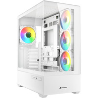 Sharkoon AK6 RGB, Chassis Tower bianco